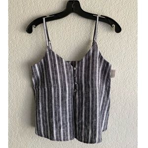 NEW‼️ XXS ABOUND Linen Cami Tank